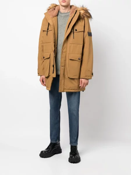 Parka Diesel su gobtuvu