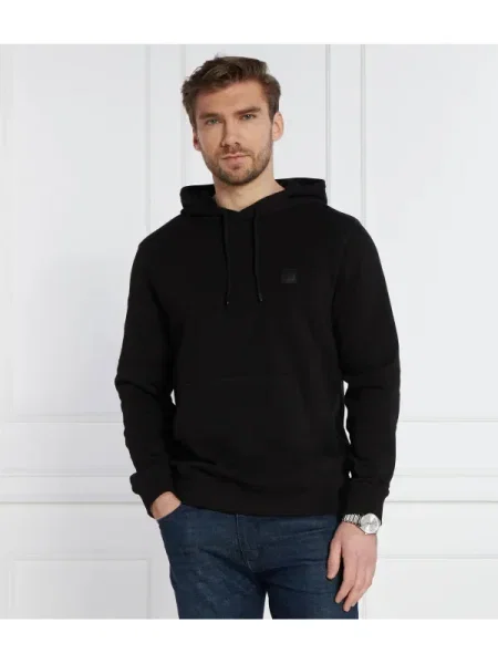 BOSS ORANGE Hanorac Wetalk | Regular Fit negru
