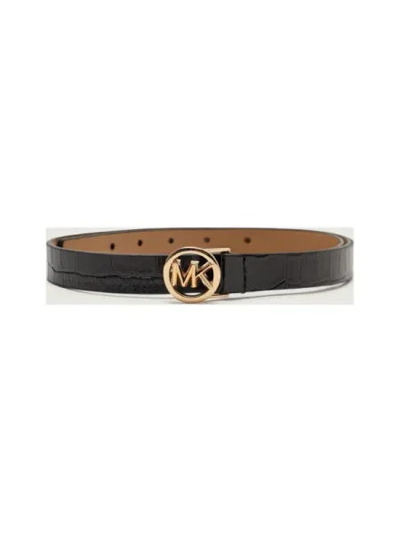 Michael Kors Curea de piele negru