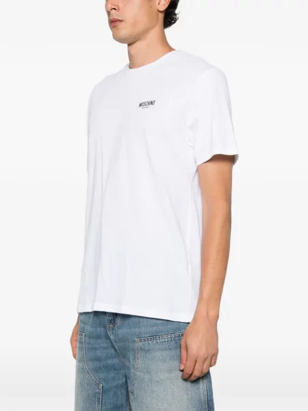 Póló Moschino nyomtatás fehér