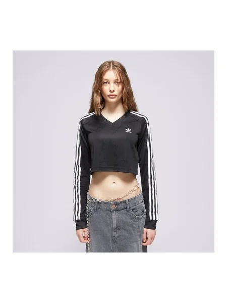Блуза с дълги ръкави adidas Originals черно