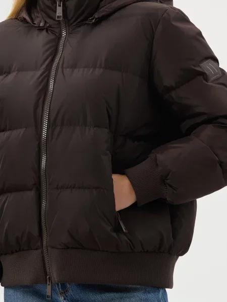 Пуховик Armani Exchange коричневий