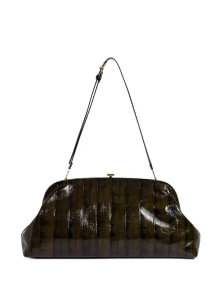 Geantă plic Alberta Ferretti verde