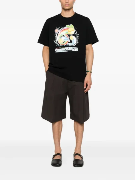 Tricou Casablanca cu imagine negru
