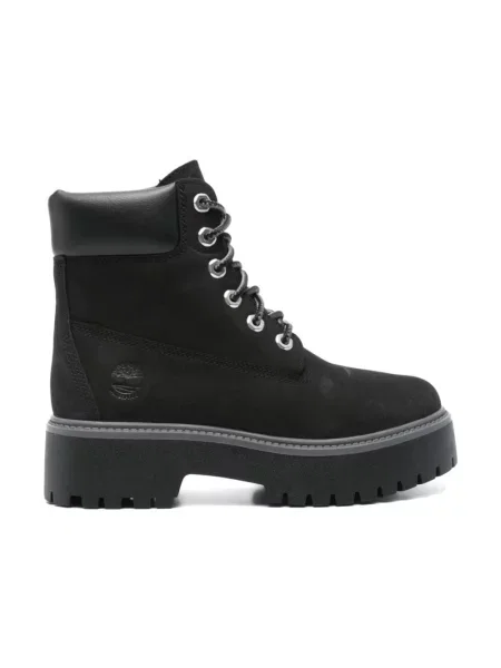 Botki Timberland zamszowe czarne