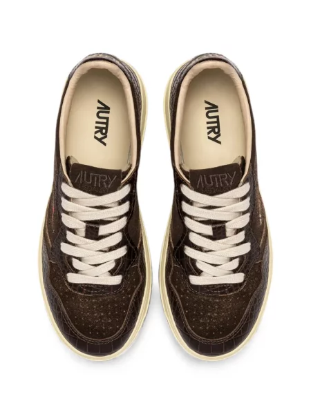 Sneakerși Autry maro