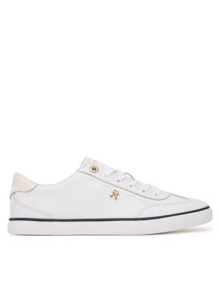 Tommy Hilfiger Αθλητικά Th Chic Low Profile Vulc λευκό