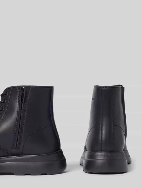 Kozaki z naturalnej skóry model LEA' Armani Exchange czarne