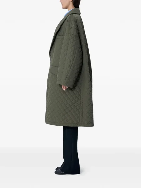 Palton Maison Margiela matlasat verde