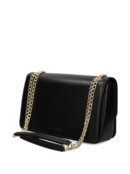 Colier Love Moschino cu motiv cu inimi negru
