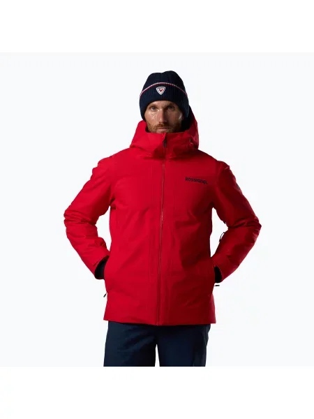 Geacă de schi pentru bărbați Rossignol Rochrun Insulated sport red solid roșu