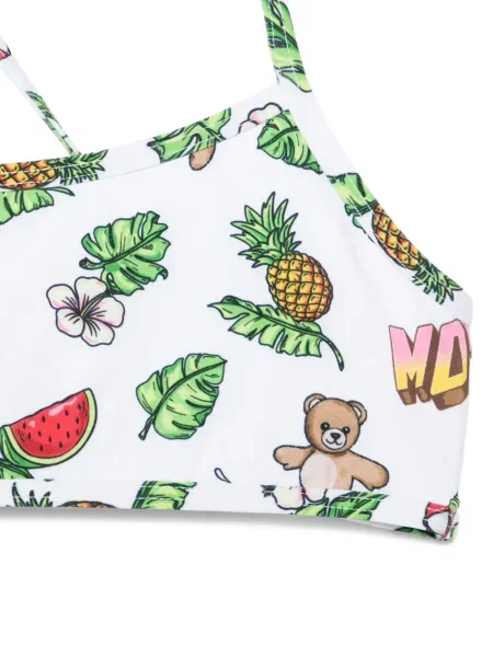 Bikini dziecięce Moschino białe