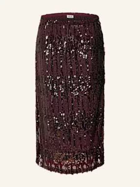 Baum Und Pferdgarten Spódnica Jaino Z Cekinami rot