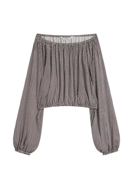 Top Bondi Born cu buline maro