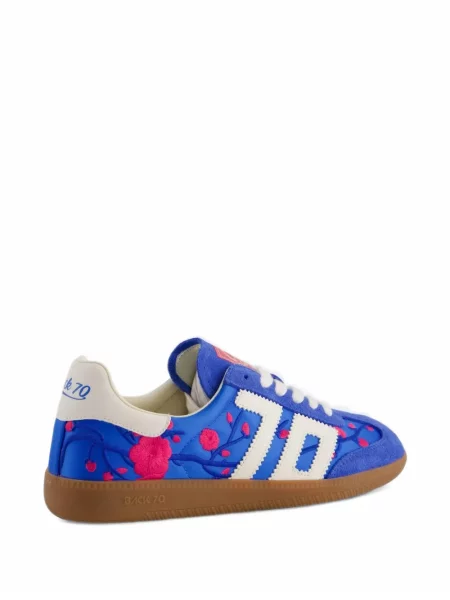 Sneakerși Back 70 cu model floral albastru