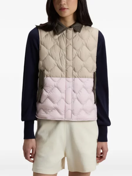 Vestă matlasată Woolrich matlasat verde