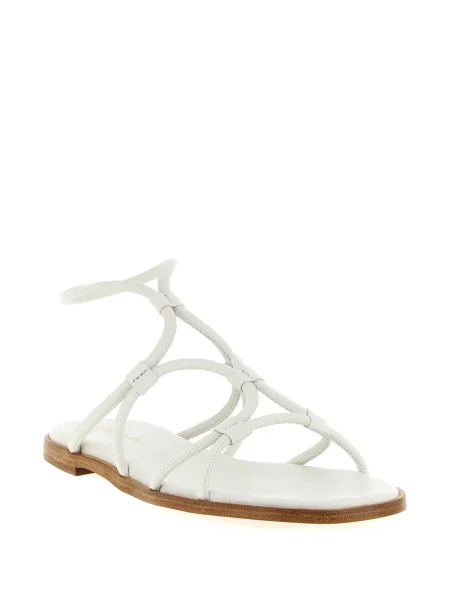 Sandale Gianvito Rossi alb