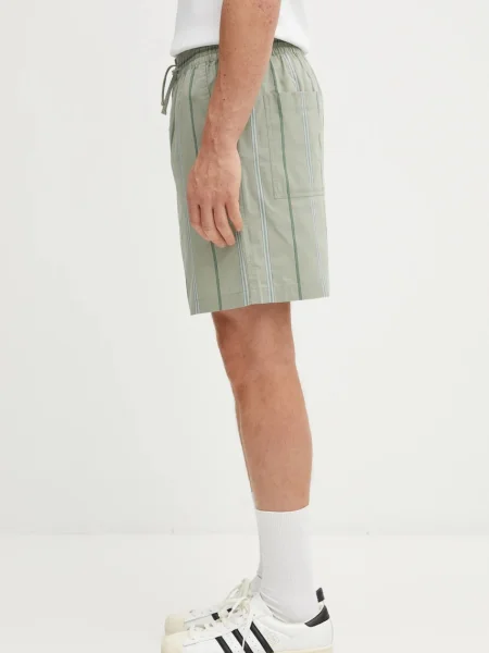 Maison Kitsuné pantaloni scurți Elasticated verde