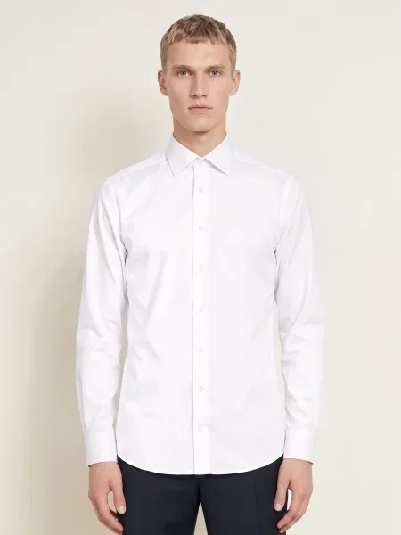Eton Košile Slim Fit bílá