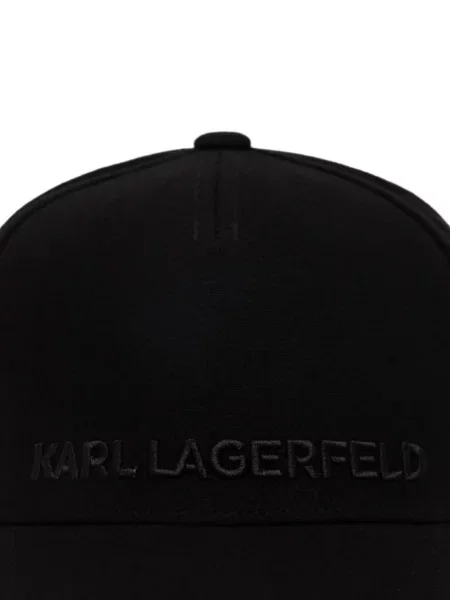 Șapcă Karl Lagerfeld cu broderie negru