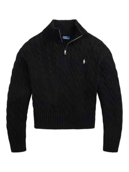 Șapcă Polo Ralph Lauren din fleece cu dungi cu volane albastru