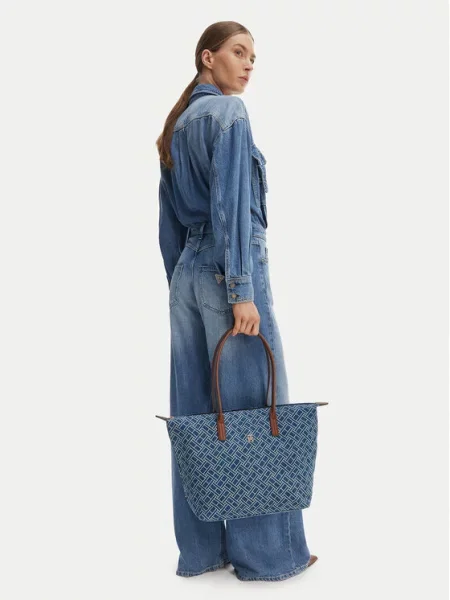 Torebka Tommy Hilfiger niebieska