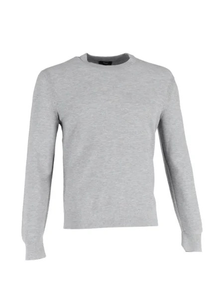 Tricou Theory cu decolteu rotund gri