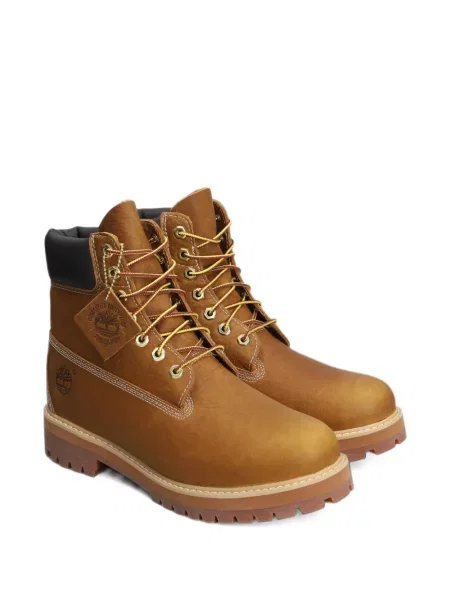 Туристически боти Timberland с връзки с дантела за туризъм жълто