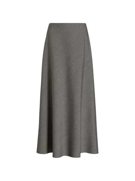 Fusta maxi Alberta Ferretti gri