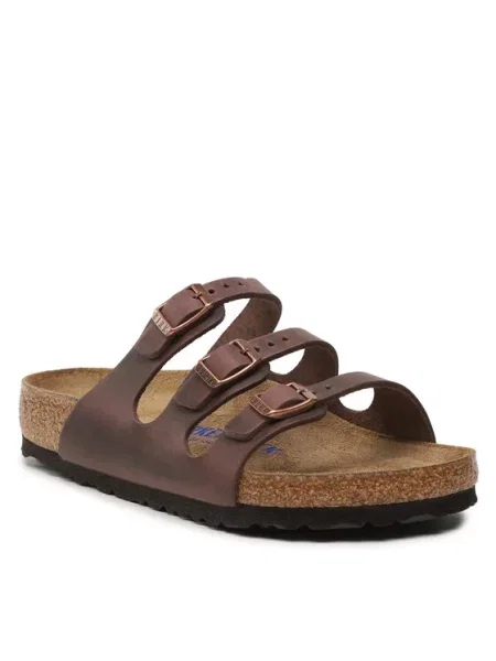 Шлепанцы Birkenstock коричневые