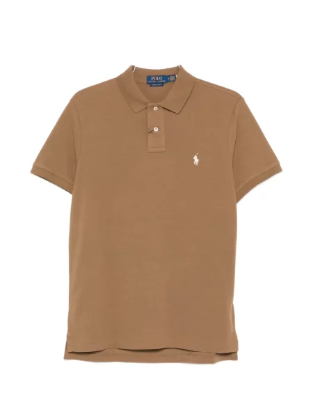 Polo Polo Ralph Lauren din satin cu model floral cu imagine albastru