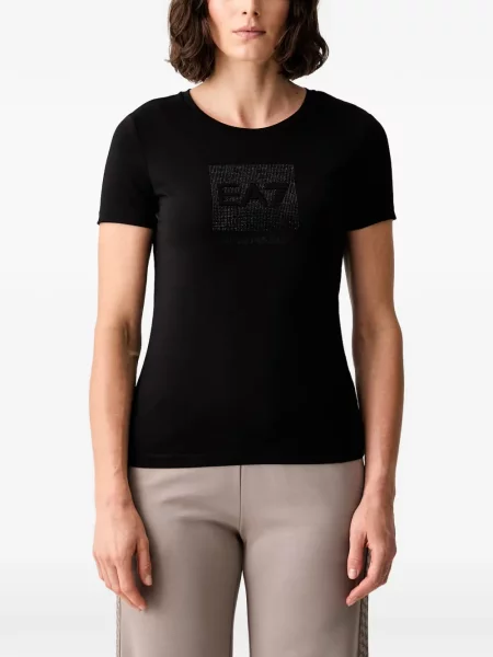 Stras tricou Ea7 Emporio Armani negru