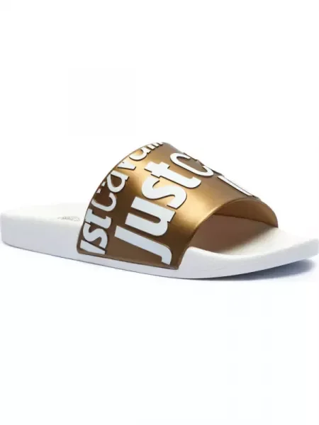 Just Cavalli Șlapi alb