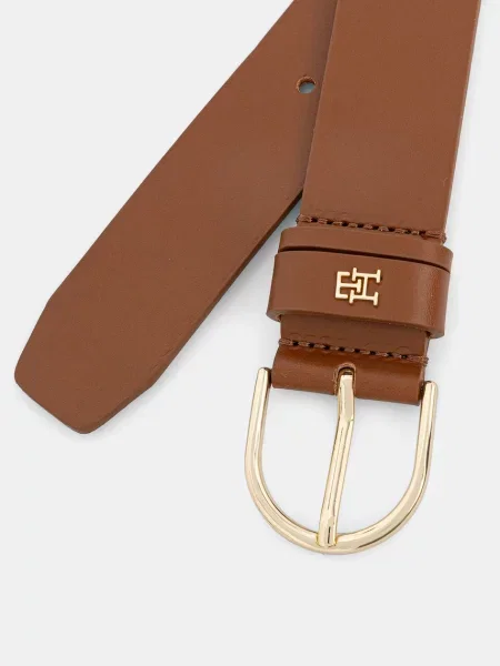 Tommy Hilfiger pas usnjeni rjava