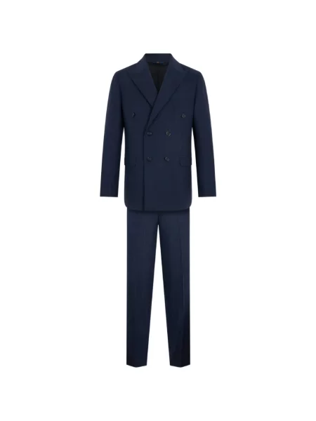 Costum Brooks Brothers cu două rânduri de nasturi albastru