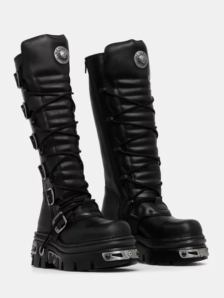New Rock cizme ITALI Y NOMADA + REACTOR TOBERAS ORIF Y C femei cu platforma negru