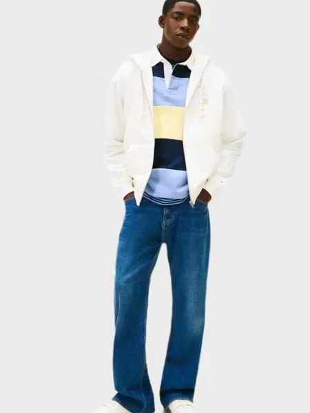 Толстовка Tommy Jeans біла