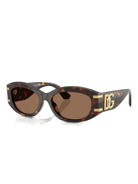 Saulės akiniai Dolce & Gabbana Eyewear ruda