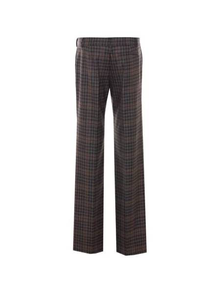Pantaloni Aniye By în carouri violet