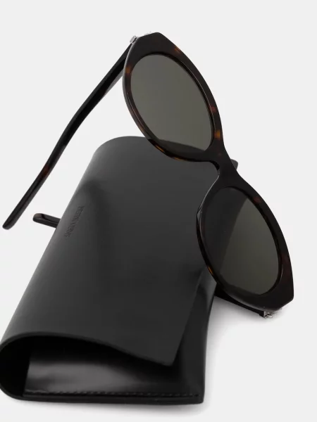 Солнцезащитные очки Saint Laurent оранжевые