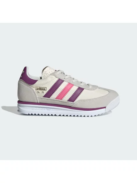 Boty SL 72 RS Elastic Laces Kids bílé