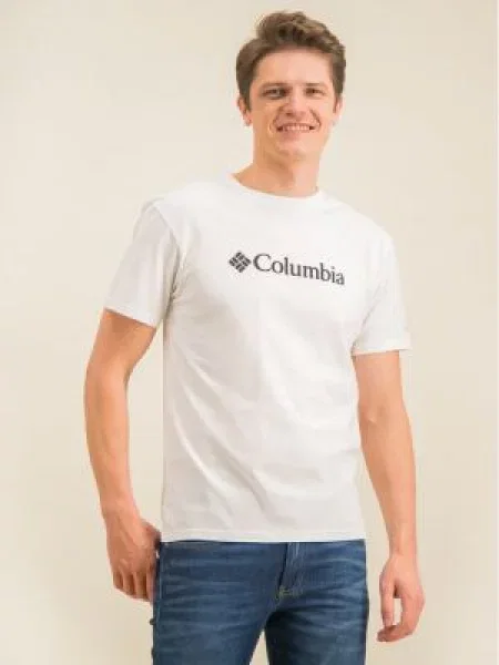 Columbia T-shirt Csc Basic Logo bijela