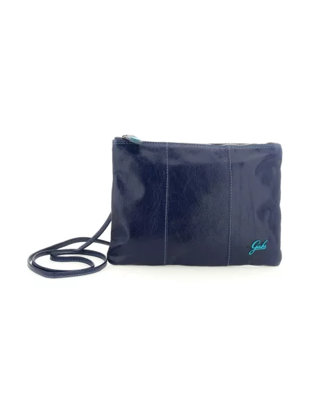 Torebka crossbody Gabs skórzana niebieska