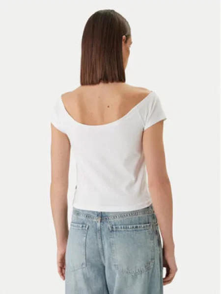 Tričko Guess Jeans bílé