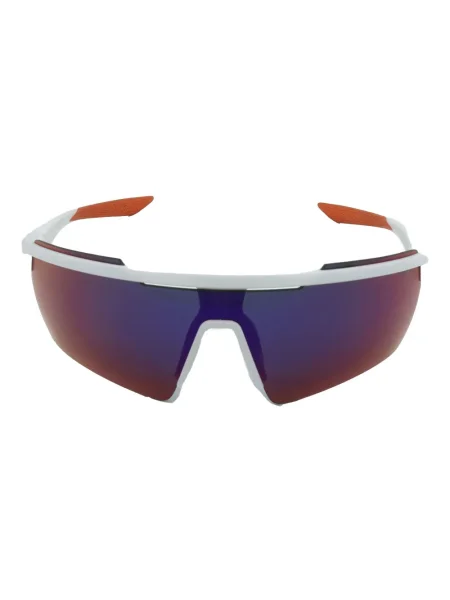 Ochelari de soare Nike cu cordon din jerseu cu imprimeu abstract gri