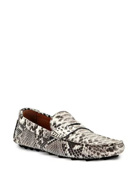 Loafersy Philipp Plein białe
