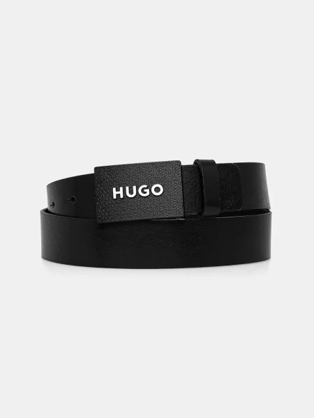 HUGO de piele barbati negru