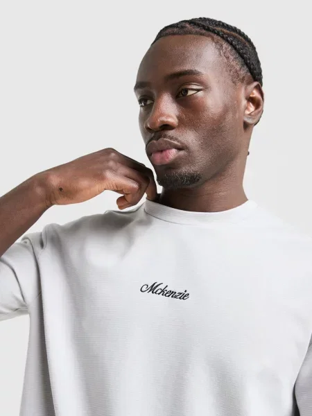 Mckenzie T-Shirt Pismo szara