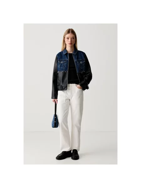Dzianinowy sweter Karl Lagerfeld czarny