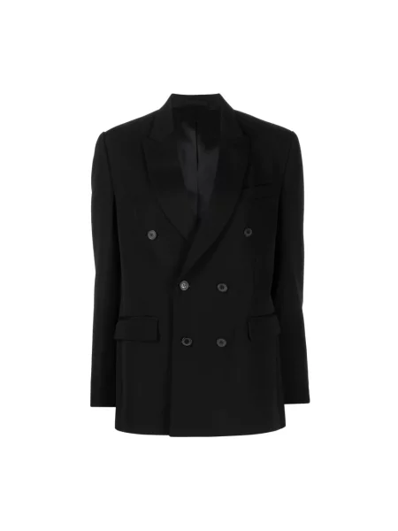 Marynarka Wardrobe.nyc wełniana klasyczna czarna